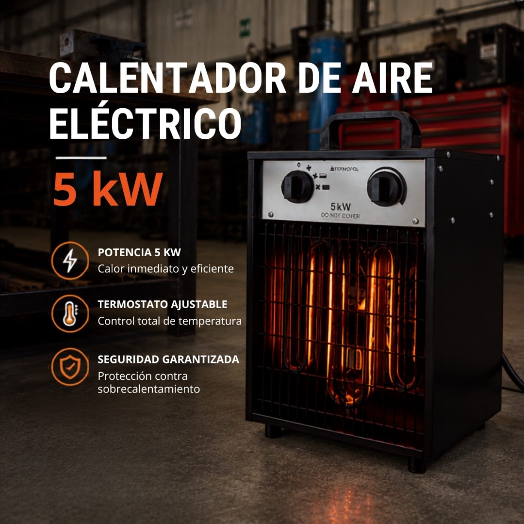 Calentador de aire eléctrico 5 kW Termofol (1)
